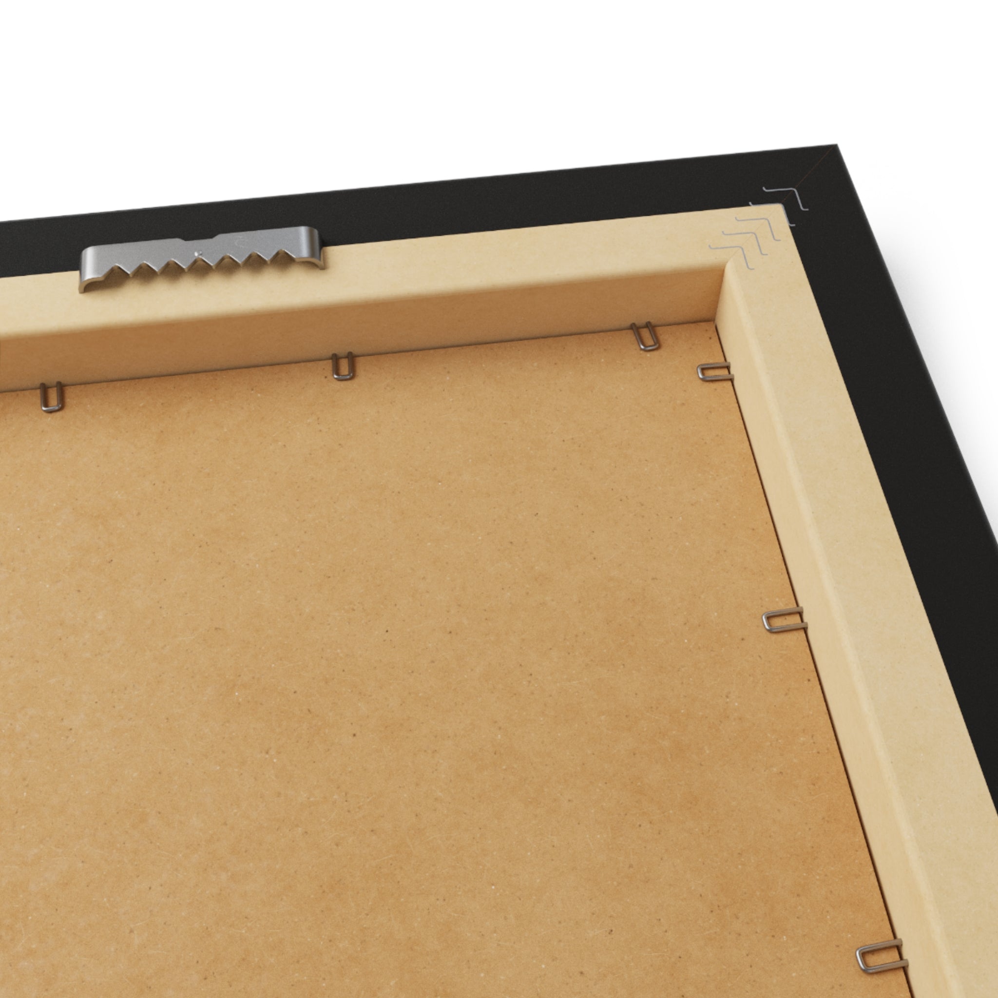 Framed Poster — Black & White Maasai Horseman Photography